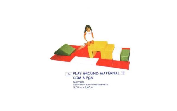 Play Ground Maternal II com 8 Pçs